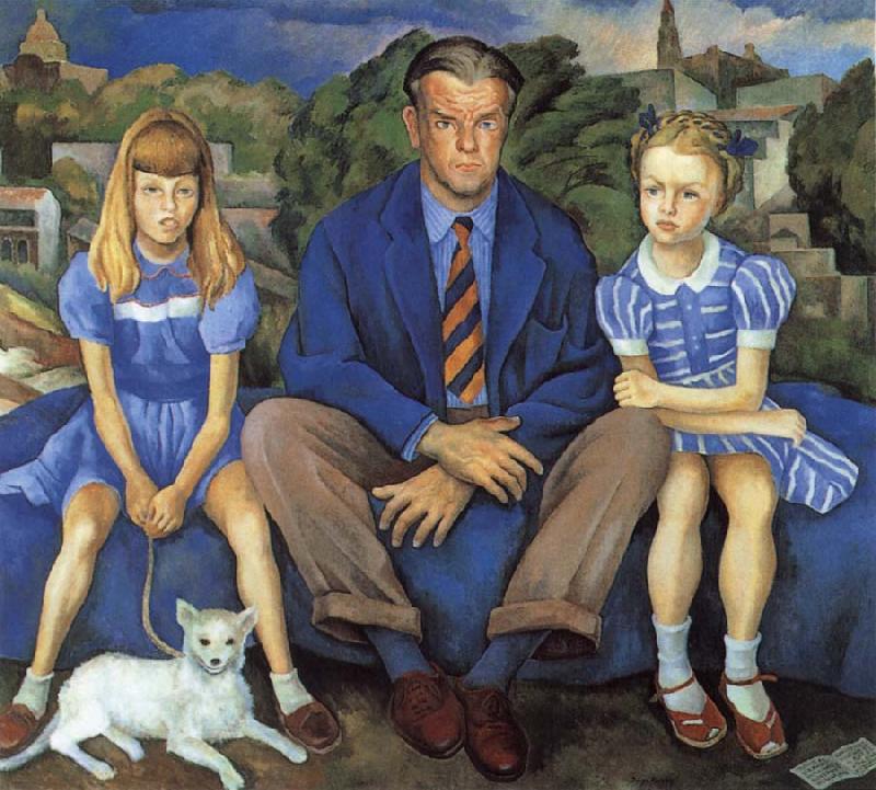 Diego Rivera Portrait of A Family